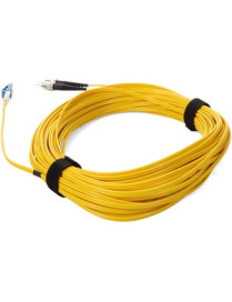 AddOn Fiber Optic Duplex Network Cable - 49.2 ft Fiber Optic Network Cable for Network Device - First End: 2 x ST Network - Male