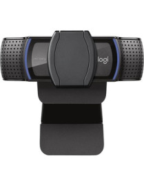 Logitech C920e Webcam - 3 Megapixel - 30 fps - USB Type A - TAA Compliant - 1920 x 1080 Video - Auto-focus - Microphone - Notebo