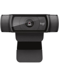 Logitech C920e Webcam - 3 Megapixel - 30 fps - USB Type A - TAA Compliant - 1920 x 1080 Video - Auto-focus - Microphone - Notebo