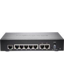 SonicWall TZ400 Network Security/Firewall Appliance - 7 Port - 10/100/1000Base-T - Gigabit Ethernet - AES (128-bit), AES (256-bi