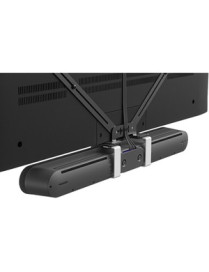 Logitech Mounting Bar for TV Mount, Video Conferencing System, Surveillance Camera, Video Bar - Gray - 47" to 63" Screen Support