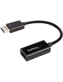 StarTech.com DisplayPort to HDMI Adapter, 4K 30Hz Active DP to HDMI Video Converter, Ultra HD DP 1.2 to HDMI 1.4 Monitor Adapter