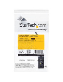 StarTech.com DisplayPort to HDMI Adapter, 4K 30Hz Active DP to HDMI Video Converter, Ultra HD DP 1.2 to HDMI 1.4 Monitor Adapter