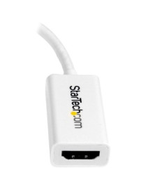 StarTech.com Mini DisplayPort to HDMI 4K Audio / Video Converter - mDP 1.2 to HDMI Active Adapter for Mac Book Pro / Mac Book Ai