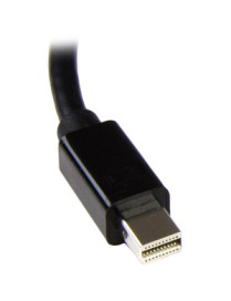 StarTech.com Mini DisplayPort to VGA Adapter with Audio - Mini DP to VGA Converter - 1920x1200 - Connect your Mac or PC to a VGA