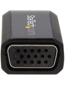 StarTech.com HDMI to VGA Converter with Audio - Compact Adapter - 1920x1200 - This highly portable adapter is the ideal travel c