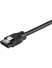 StarTech.com 0.6 m Round SATA Cable - 2 ft SATA Data Transfer Cable for Hard Drive, Desktop Computer, Server, DVD - First End: 1