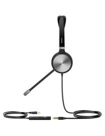 Yealink Yealink USB Wired Headset - Mono - Mini-phone (3.5mm) - Wired - 32 Ohm - 20 Hz - 20 kHz - Over-the-head - Monaural - Ear