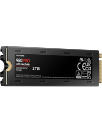 Samsung 980 PRO MZ-V8P1T0CW 1 TB Solid State Drive - M.2 2280 Internal - PCI Express NVMe (PCI Express NVMe 4.0 x4) - Gaming Con