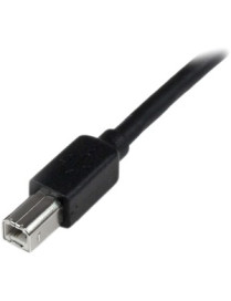 StarTech.com 20m / 65 ft Active USB 2.0 A to B Cable - M/M - Extend the distance between your USB 2.0 devices by up to 65ft - US