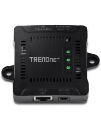 TRENDnet Gigabit PoE Splitter, 1 x Gigabit PoE Input Port, 1 x Gigabit Output Port, Up to 100m (328 ft), Supports 5V, 9V, 12V De