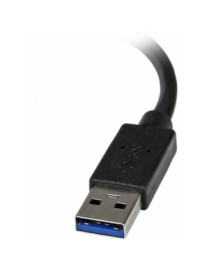 StarTech.com Slim USB 3.0 to VGA External Video Card Multi Monitor Adapter - 1920x1200 / 1080p - Connect a VGA display through t