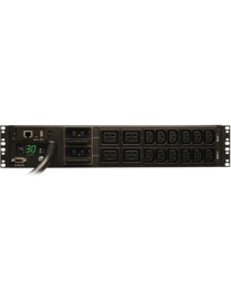 Tripp Lite Monitored PDUMNH30HV 16-Outlets PDU - Monitored - NEMA L6-30P - 4 x IEC 60320 C19, 12 x IEC 60320 C13 - 230 V AC - 2U