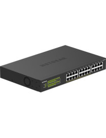 Netgear GS324P Ethernet Switch - 24 Ports - 2 Layer Supported - Twisted Pair - Rack-mountable, Desktop - 3 Year Limited Warranty