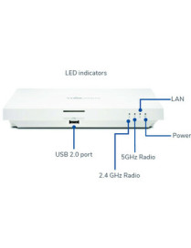 SonicWall SonicWave 231c IEEE 802.11ac 1.24 Gbit/s Wireless Access Point - 2.40 GHz, 5 GHz - MIMO Technology - 1 x Network (RJ-4