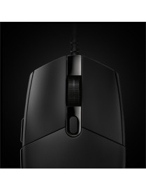 Logitech Pro Gaming Mouse - Optical - Cable - Black - USB - 16000 dpi - Scroll Wheel - 6 Button(s)