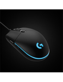 Logitech Pro Gaming Mouse - Optical - Cable - Black - USB - 16000 dpi - Scroll Wheel - 6 Button(s)