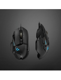 Logitech G502 HERO High Performance Gaming Mouse - Optical - Cable - Black - USB - 16000 dpi - 11 Button(s)