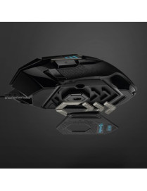 Logitech G502 HERO High Performance Gaming Mouse - Optical - Cable - Black - USB - 16000 dpi - 11 Button(s)