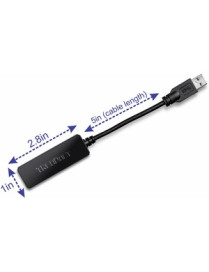 TRENDnet USB 3.0 To Gigabit Ethernet Adapter, Full Duplex 2Gbps Ethernet Speeds, Up To 1Gbps, USB-A, Windows & Mac Compatibility