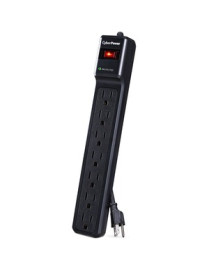 Cyber Power CyberPower CSB7012 Essential 7-Outlets Surge Suppressor with 1500 Joules and 12FT Cord - Plain Brown Boxes - 7 x NEM