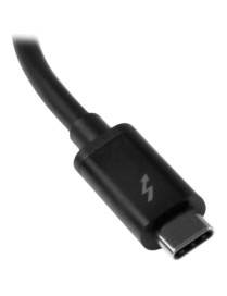 StarTech.com Thunderbolt 3 to Thunderbolt 2 Adapter - TB3 Laptop to TB2/TB1 Displays & Devices - Thunderbolt Converter - Windows