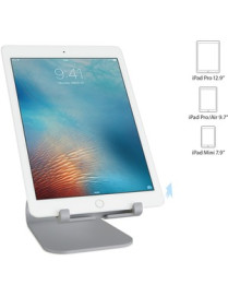 Rain Design mStand tabletplus - tablet stand - Space Grey - Angle-adjustable stand ensures precise viewing angle. Angle-adjustme