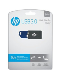 Pny HP 64GB X900W USB 3.0 Flash Drive - 64 GB - USB 3.0 - 1 Year Warranty