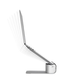 Rain Design iLevel2 Adjustable Height Laptop Stand - iLevel 2 Is A Dynamic Stand With A Unique Height Adjustment Slider On The F