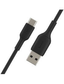 Belkin BOOST↑CHARGE™ USB-C to USB-A Cable - 3.3 ft USB/USB-C Data Transfer Cable for Smartphone - First End: 1 x USB Type C - Ma