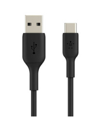 Belkin BOOST↑CHARGE™ USB-C to USB-A Cable - 3.3 ft USB/USB-C Data Transfer Cable for Smartphone - First End: 1 x USB Type C - Ma