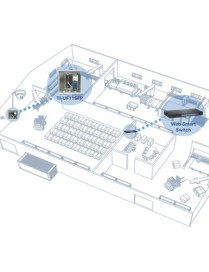 TRENDnet Hardened Industrial SFP to Gigabit UPoE Media Converter IP30 Rated Housing Includes DIN-rail & Wall Mounts Operating Te