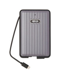 Tripp Lite U457-025-G1-WPG Drive Enclosure - USB 3.1 Type C, Thunderbolt 3 Host Interface - UASP Support External - Gray - 1 x H