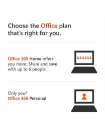 Microsoft 365 Personal - Subscription License - 1 PC/Mac, 1 Person - 12 Month - Non-commercial - Download - Handheld, Mac, PC