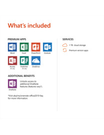 Microsoft 365 Personal - Subscription License - 1 PC/Mac, 1 Person - 12 Month - Non-commercial - Download - Handheld, Mac, PC