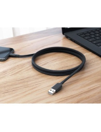 ALOGIC Elements PRO USB-C to USB-A Cable - Male to Male - 1m - USB 2.0 - 3A - 480Mbps - Black - 3.3 ft USB/USB-C Data Transfer C