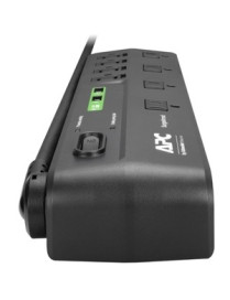 APC by Schneider Electric SurgeArrest 8-Outlet PDU - 8 x NEMA 5-15R, 2 x USB - 2630 J - 120 V AC Input - 120 V AC, 5 V DC Output