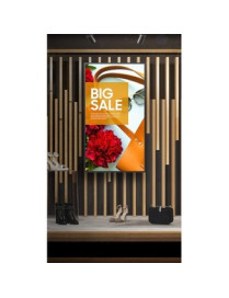 Samsung QB55B - Direct-Lit 4K Crystal UHD LED Display for Business - 55" LCD - 3840 x 2160 - Direct LED - 350 cd/m² - 2160p - HD