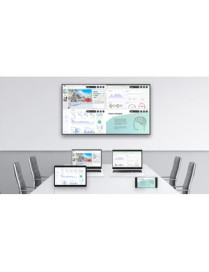 Samsung QMB Quantum Processor 4K Signage - 50" LCD - 3840 x 2160 - 500 cd/m² - 2160p - HDMI - USB - Serial - Wireless LAN - Blue