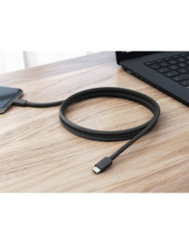 ALOGIC Elements PRO USB-C to USB-C cable - Male to Male - 1m - USB 2.0 - 5A - 480Mbps - Black - 3.3 ft USB-C Data Transfer Cable