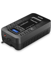 Cyber Power CyberPower EC650LCD Ecologic UPS Systems - 120 VAC, NEMA 5-15P, Compact, 8 Outlets, LCD, PowerPanel® Personal, $1000