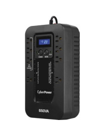 Cyber Power CyberPower EC650LCD Ecologic UPS Systems - 120 VAC, NEMA 5-15P, Compact, 8 Outlets, LCD, PowerPanel® Personal, $1000