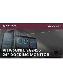 ViewSonic VG2456 23.8" Full HD WLED LCD Monitor - 16:9 - Black - 24.00" (609.60 mm) Class - In-plane Switching (IPS) Technology 