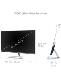 Viewsonic 32" Display, IPS Panel, 2560 x 1440 Resolution - 32" (812.80 mm) Class - In-plane Switching (IPS) Black Technology - 2