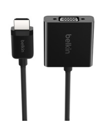 Belkin HDMI TO VGA Adapter - HDMI/USB/VGA/mini-phone A/V Cable for Audio/Video Device, TV, Monitor, Projector - First End: HDMI 