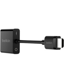 Belkin HDMI TO VGA Adapter - HDMI/USB/VGA/mini-phone A/V Cable for Audio/Video Device, TV, Monitor, Projector - First End: HDMI 