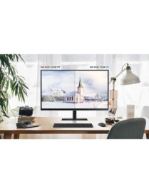 Samsung S27A600UUN 26.9" WQHD LCD Monitor - 16:9 - Black - 27" (685.80 mm) Class - In-plane Switching (IPS) Technology - 2560 x 