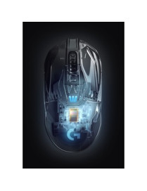 Logitech G903 LIGHTSPEED Wireless Gaming Mouse - PMW3366 - Cable/Wireless - Radio Frequency - Black - USB - 12000 dpi - Scroll W