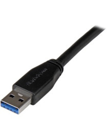 StarTech.com 5m 15 ft Active USB 3.0 USB-A to USB-B Cable - M/M - USB A to B Cable - USB 3.1 Gen 1 (5 Gbps) - Connect USB 3.0 de