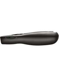 Logitech R400 Wireless Presenter - Laser - Wireless - Radio Frequency - 2.40 GHz - Black - 1 Pack - USB